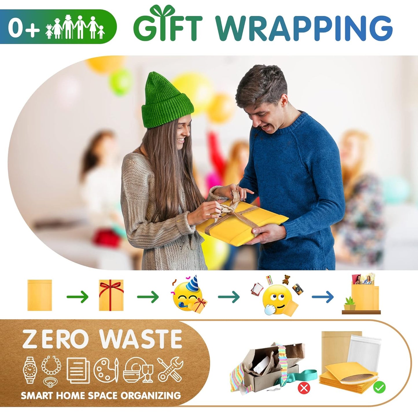 Yellow Kraft Bubble Mailer Envelopes, 8.5 x 11 Inches. 2000 Pack Mail Padded Envelopes Self Seal. Waterproof Kraft Bubble Mailers. Tear-Resistant Mailing Envelope Padded. Sturdy Paper Mailer