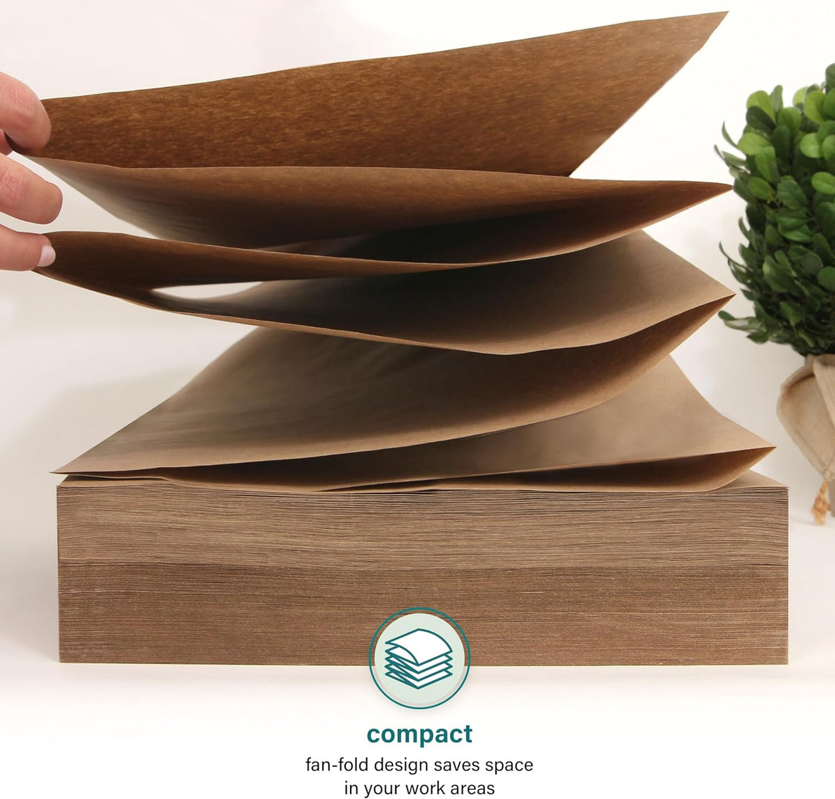 Elementree Brown Packing Paper Sheets for Moving & Shipping - 60-Carton Pallet (90,000 Sheets) - 14.25" x 11" - Sustainable Void Fill Packaging Made in the USA - Kraft Paper Thickness (00919PAL)