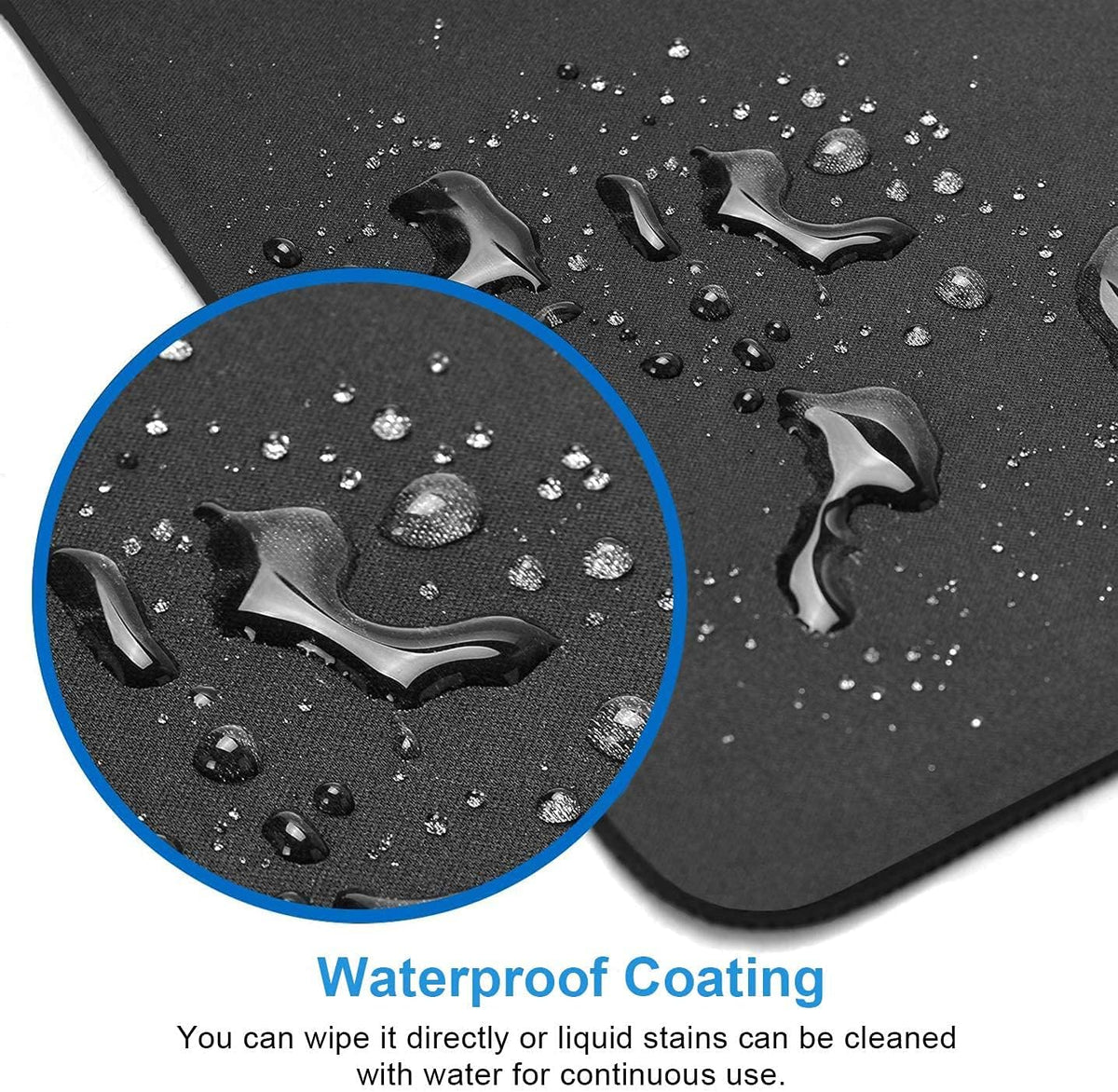Gaming Mouse Pad,Galaxy Stars Mouse Pad,Mouse Mat Square Waterproof Mouse Pad Non-Slip Rubber Base Mousepad for Office Laptop, 9.5"x7.9"x0.12" Inch