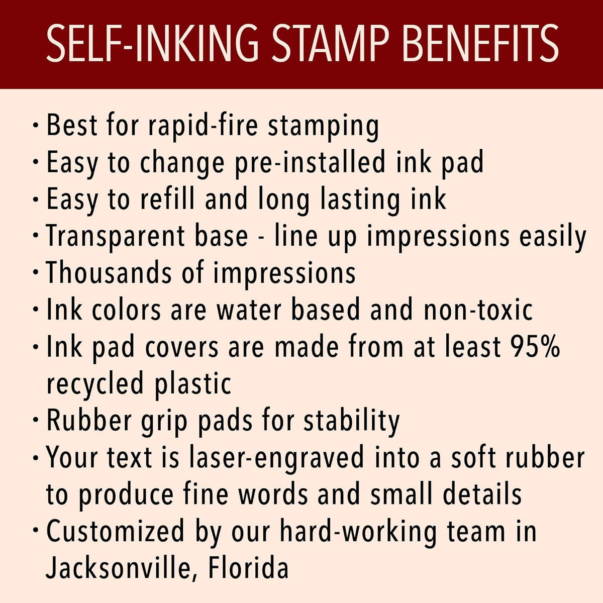 Virginia Rectangular Notary Stamp | Official State Notary Stamp | Official Seals | Meets State Specifications (Virginia, Rectangular Stamp)