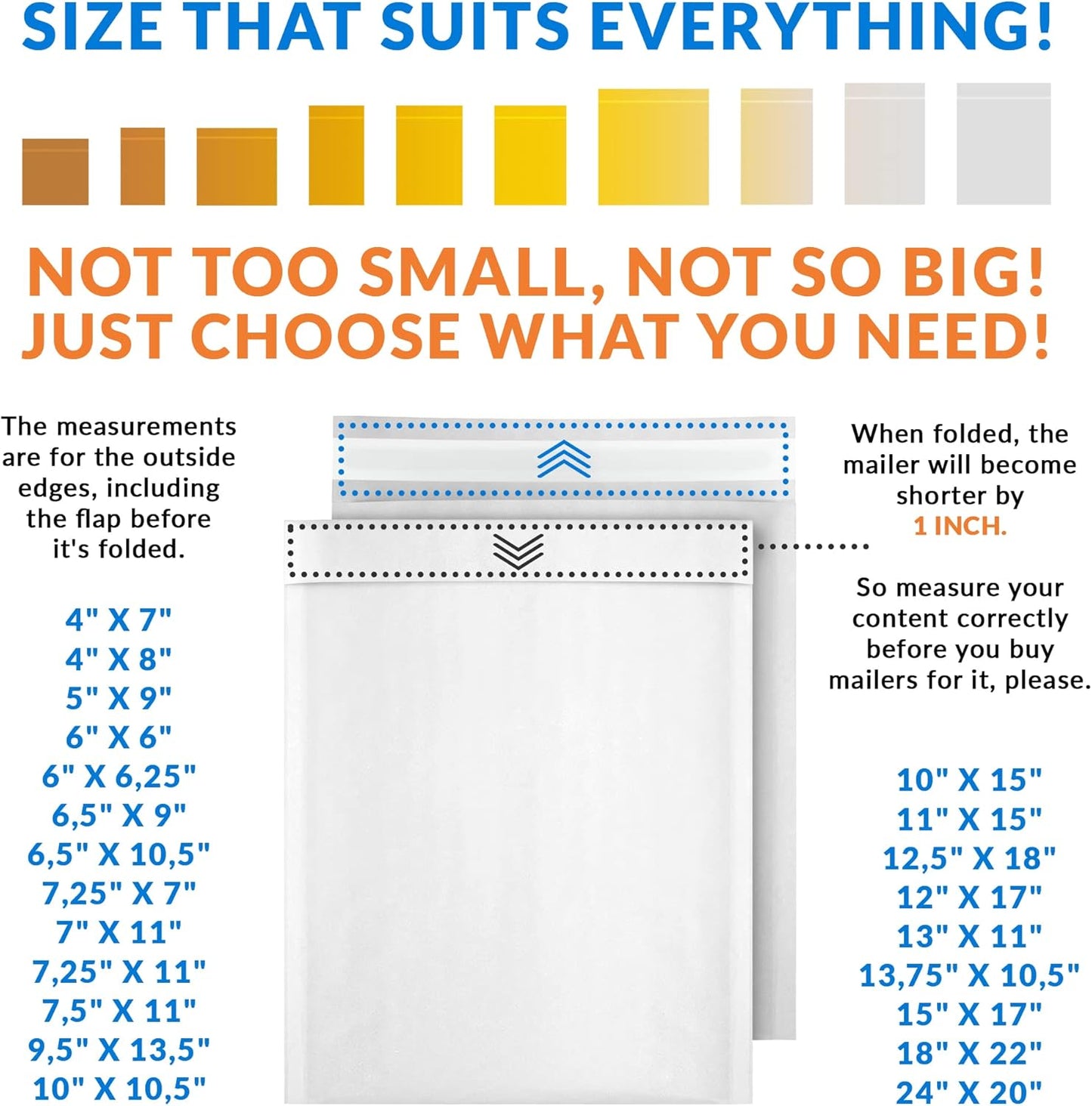 ABC PACK & SUPPLY White Kraft Bubble Mailer Envelopes, 5 x 9 Inches. 700 Pack Mail Padded Envelopes Self Seal. Kraft Bubble Mailers. Tear-Resistant Mailing Envelope Padded. Sturdy Paper Mailer