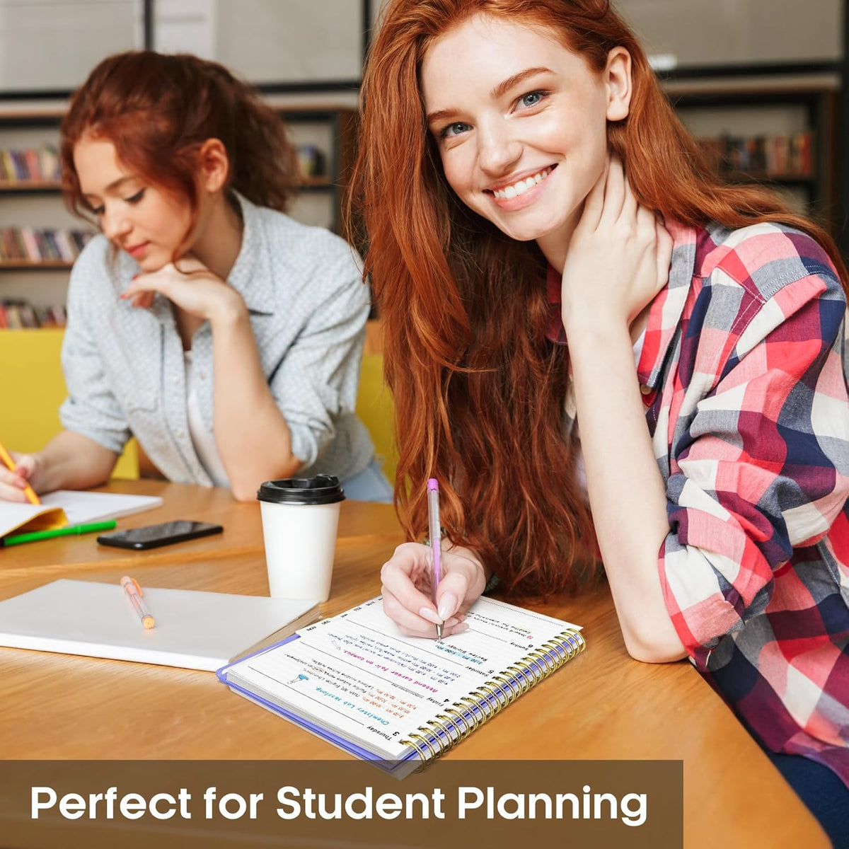 Planner 2025-2026, Academic Year Weekly and Monthly Calendar Planner, July 2025 - June 2026, Spiral Bound School Planning Tool, Perfect for Teacher, Student, Woman & Men - A5 (6.3" x 8.5"), Violet