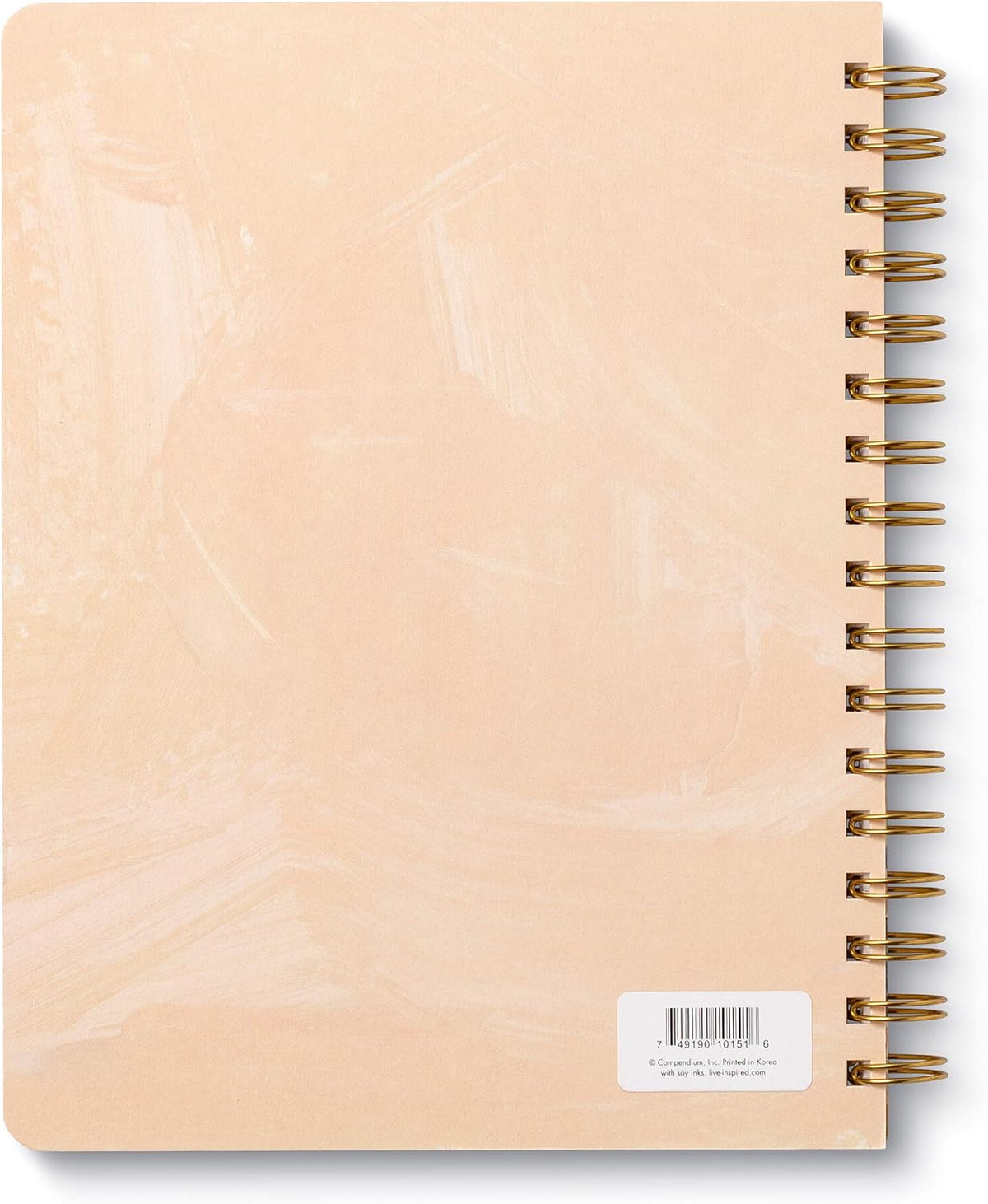 Compendium Spiral Notebook - Life Is Beautiful — A Designer Spiral Notebook with 192 Lined Pages, College Ruled, 7.0”W x 9.25”H