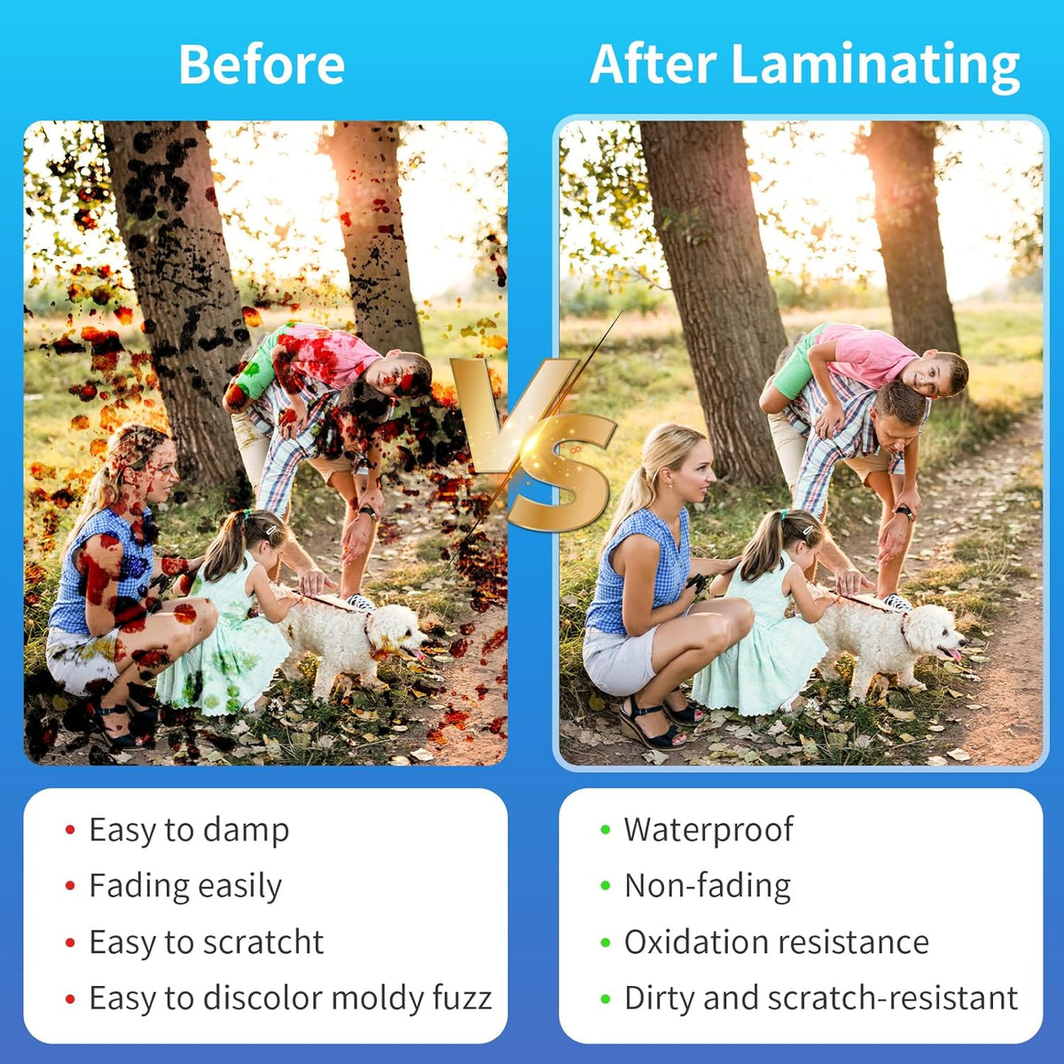 Clear Thermal Laminating Pouches – 9 x 11.5 Inch, 3 mil Thick (100 Pack) – Professional-Grade Lamination Sheets for Documents, Photos & Crafts – Fits 8.5 x 11 Letter Size Paper - [3mil 100 Packs]