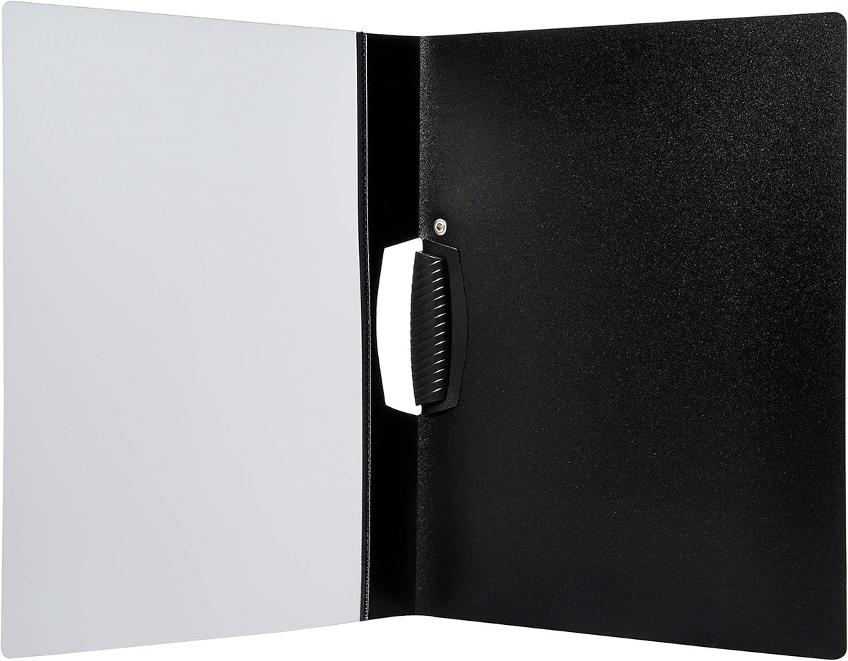 Amazon Basics Report Folder Cover with Clip, Pack of 10, Grey, 9 x 10.5 inches