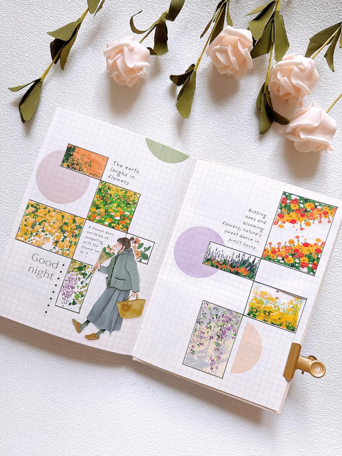 WT Fiery Dream Wide Washi Tape, Single Roll, Original Designs, Modern Fashion Girls Figures Decorative Adhesive Tape for Journaling, Scrapbooking, Bujo Planners, DIY Crafts