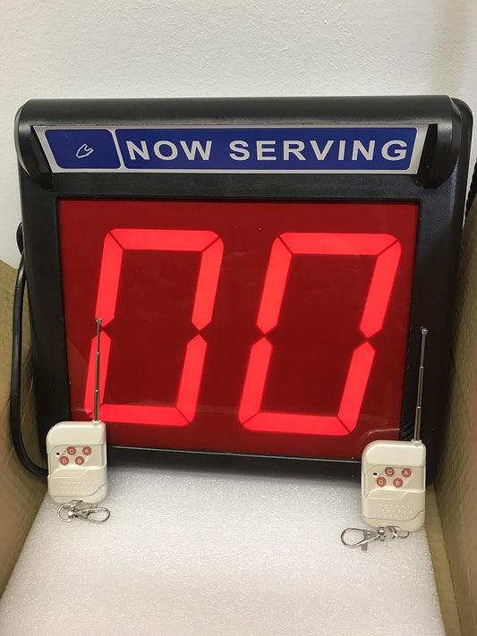 2-Digit Take A Number Display